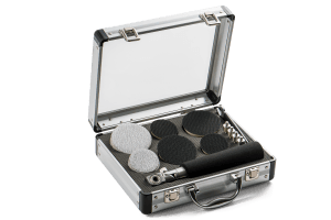 Kit de lixadeira manual para tigelas com lixa de Ø 50 e Ø 70 mm - MANROD MR-3192