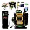 Nível Laser Tresnna 16 Linhas Plus, Touch Lcd, Receptor 60m - TN-G16PLUS