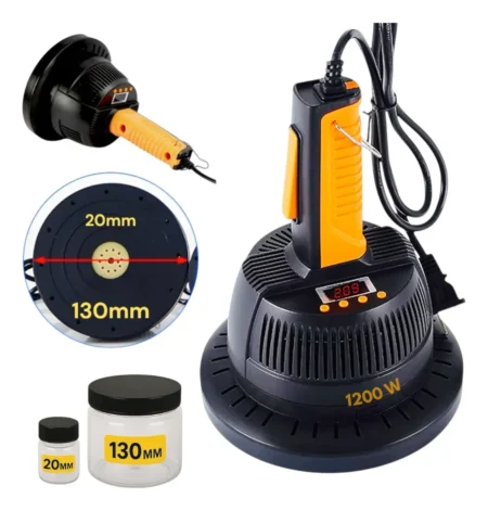 Seladora Indução 1200w 220v | Potes Plástico Vidro 20-130mm